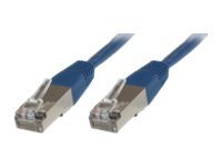 MicroConnect nätverkskabel - 10 m - blå B-FTP610B