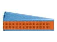 Brady Consecutive Numbers on Coloured Background Wire Marker Card Legend 34-66 - lednings/kabelmärkare (förtryckt) WM-34-66-OR-PK