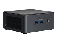 Intel Next Unit of Computing Kit 11 Pro Kit - NUC11TNHi5 - mini-PC Core i5 1135G7 2.4 GHz - 0 GB - ingen HDD BNUC11TNHI50001