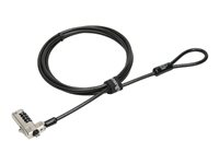 Kensington N17 Combination Cable Lock for Dell Devices with Wedge Slots - lås för säkerhetskabel K68008EU