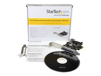 StarTech.com PCI Express USB 3.0-kort med 4 portar - USB-adapter - PCIe 2.0 - USB 3.0 x 4 PEXUSB3S42