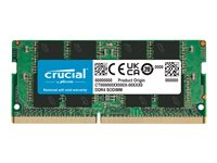 Crucial - DDR4 - modul - 8 GB - SO DIMM 260-pin - 3200 MHz / PC4-25600 - ej buffrad CT8G4SFRA32AT