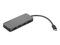 Lenovo USB-C to 4 Port USB-A Hub - hubb - 4 portar GX90X21431