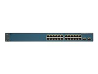 Cisco Catalyst 3560V2-24PS - switch - 24 portar - Administrerad - rackmonterbar WS-C3560V2-24PS-S