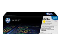 HP 824A - gul - original - LaserJet - tonerkassett (CB382A) CB382A