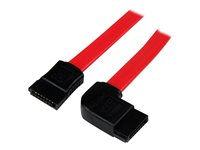 StarTech.com SATA to Left Side Angle SATA Serial ATA Cable - SATA-kabel - 45.72 cm SATA18LSA1