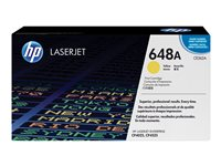 HP 648A - gul - original - LaserJet - tonerkassett (CE262A) CE262A