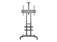 Multibrackets M Public Floorstand Basic 180 Plus vagn - för videokonferenssystem - svart 7350105213601