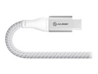 Alogic Super Ultra - USB typ C-kabel - 24 pin USB-C till USB - 30 cm ULCA2030-SLV