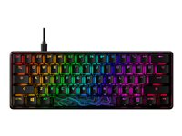 HyperX Alloy Origins 60 - tangentbord - QWERTY - amerikansk - svart Inmatningsenhet 4P5N4AA#ABA