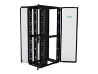 HPE 800mm x 1075mm G2 Kitted Advanced Shock Rack with Side Panels and Baying - rack - 42U P9K12A