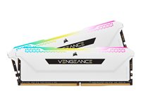 CORSAIR Vengeance RGB PRO SL - DDR4 - sats - 16 GB: 2 x 8 GB - DIMM 288-pin - 3600 MHz / PC4-28800 - ej buffrad CMH16GX4M2D3600C18W