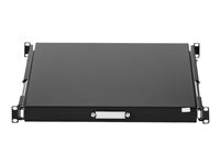 StarTech.com 1U Sliding Server Rack Mount Keyboard Shelf Tray - 55lbs - 22" Deep Steel Pull Out Drawer for 19" AV, Network Equipment Rack (SLIDESHELFD) - tangentbordshylla för rack SLIDESHELFD