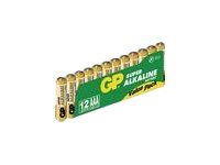 GP Super Alkaline 24A S12 batteri - 12 x AAA - alkaliskt 151035