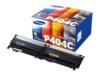 Samsung CLT-P404C Toner Rainbow Kit - 4-pack - svart, gul, cyan, magenta - original - tonerkassett CLT-P404C/ELS