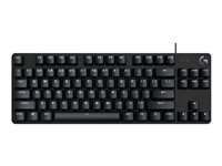 Logitech G G413 TKL SE - tangentbord - QWERTY - brittisk - svart Inmatningsenhet 920-010563