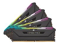 CORSAIR Vengeance RGB PRO SL - DDR4 - sats - 32 GB: 4 x 8 GB - DIMM 288-pin - 3200 MHz / PC4-25600 - ej buffrad CMH32GX4M4E3200C16