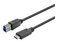 VivoLink - USB typ C-kabel - 24 pin USB-C till USB Type B - 7.5 m PROUSBCBMM7.5