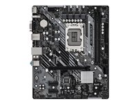 ASRock H610M-HDV/M.2 - moderkort - micro ATX - LGA1700-uttag - H610 90-MXBH60-A0UAYZ