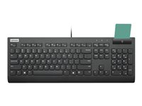 Lenovo Smartcard Wired Keyboard II - tangentbord - amerikansk - svart Inmatningsenhet 4Y41B69353