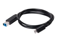 Club 3D - USB typ C-kabel - 24 pin USB-C till USB Type B - 1 m CAC-1524