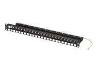 Black Box CAT6a Blank Patch Panel - patch-panel - 1U - 19" - TAA-kompatibel JPMT700A