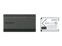 Sony ACC-TRDCJ batteriladdare - + växelströmsadapter - med batteri - Li-Ion ACCTRDCJ.SYI