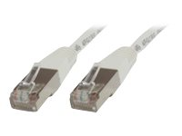 MicroConnect nätverkskabel - 7 m - vit STP607W