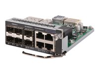 HPE FlexNetwork 5140HI/5520HI/5600HI - expansionsmodul - SFP (mini-GBIC) x 6 + Gigabit Ethernet (PoE+) x 4 S0T02A