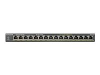 NETGEAR GS316P - switch - 16 portar - ohanterad GS316P-100EUS