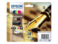 Epson 16XL Multipack - 4-pack - XL - svart, gul, cyan, magenta - original - bläckpatron C13T16364012