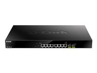 D-Link DMS 1100-10TP - switch - 8 portar - smart - rackmonterbar DMS-1100-10TP