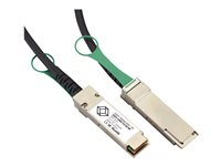 Black Box 40GBase direktkopplingskabel - 1 m - svart QSFP-H40G-CU1M-BB