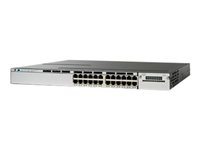 Cisco Catalyst 3750X-24T-L - switch - 24 portar - Administrerad - rackmonterbar WS-C3750X-24T-L