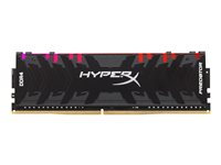 HyperX Predator RGB - DDR4 - sats - 16 GB: 2 x 8 GB - DIMM 288-pin - 4000 MHz / PC4-32000 - ej buffrad HX440C19PB3AK2/16