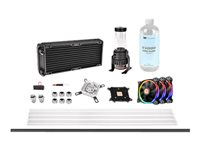 Thermaltake Pacific M240 D5 Hard Tube Water Cooling Kit - vätskekylningssystemsats CL-W216-CU00SW-A