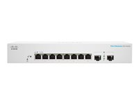 Cisco Business 220 Series CBS220-8T-E-2G - switch - 10 portar - smart - rackmonterbar CBS220-8T-E-2G-UK