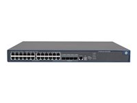 HPE 5500-24G SI Switch - switch - 24 portar - Administrerad - rackmonterbar JD369A#ABB