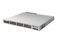 Cisco Catalyst 9300L - Network Essentials - switch - 48 portar - Administrerad - rackmonterbar C9300L-48PF-4X-E