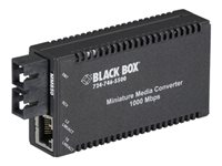 Black Box Miniature Media Converter - fibermediekonverterare - 1GbE LGC010A-R2