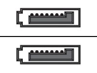 HP SATA-kabel - 16.5 cm 660146-001