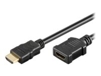 MicroConnect High Speed HDMI with Ethernet - HDMI-förlängningskabel med Ethernet - 5 m HDM19195FV1.4