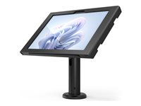 Compulocks Surface Pro 8-11 Apex Enclosure Rise Stand 8" ställ - synliga kameror och sensorer fram/bak - för surfplatta - svart TCDP01580APXB