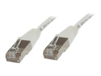 MicroConnect nätverkskabel - 50 cm - vit STP6005W