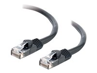 C2G Cat5e Booted Unshielded (UTP) Network Patch Cable - patch-kabel - 7 m - svart 83186