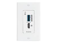 Extron DTP R HWP 4K 231 D HDMI Receiver - Decorator-Style Wallplate - video/ljud/infraröd/seriell förlängare 60-1531-13