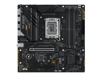 ASUS TUF GAMING B760M-E D4 - moderkort - micro ATX - LGA1700-uttag - B760 TUF GAMING B760M-E D4