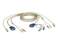 Black Box ServSwitch DT Pro II Cable - tangentbords-/video-/muskabel - 1.8 m EHN7002021-0006