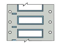 Brady PermaSleeve Wire Marking B-342 - fodral - matt - 7500 stk - 16.94 x 4.6 mm PS-094-2-WT-3