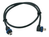 Mobotix - USB-kabel - mini-USB typ B till mini-USB typ B - 50 cm MX-CBL-MU-EN-STR-2